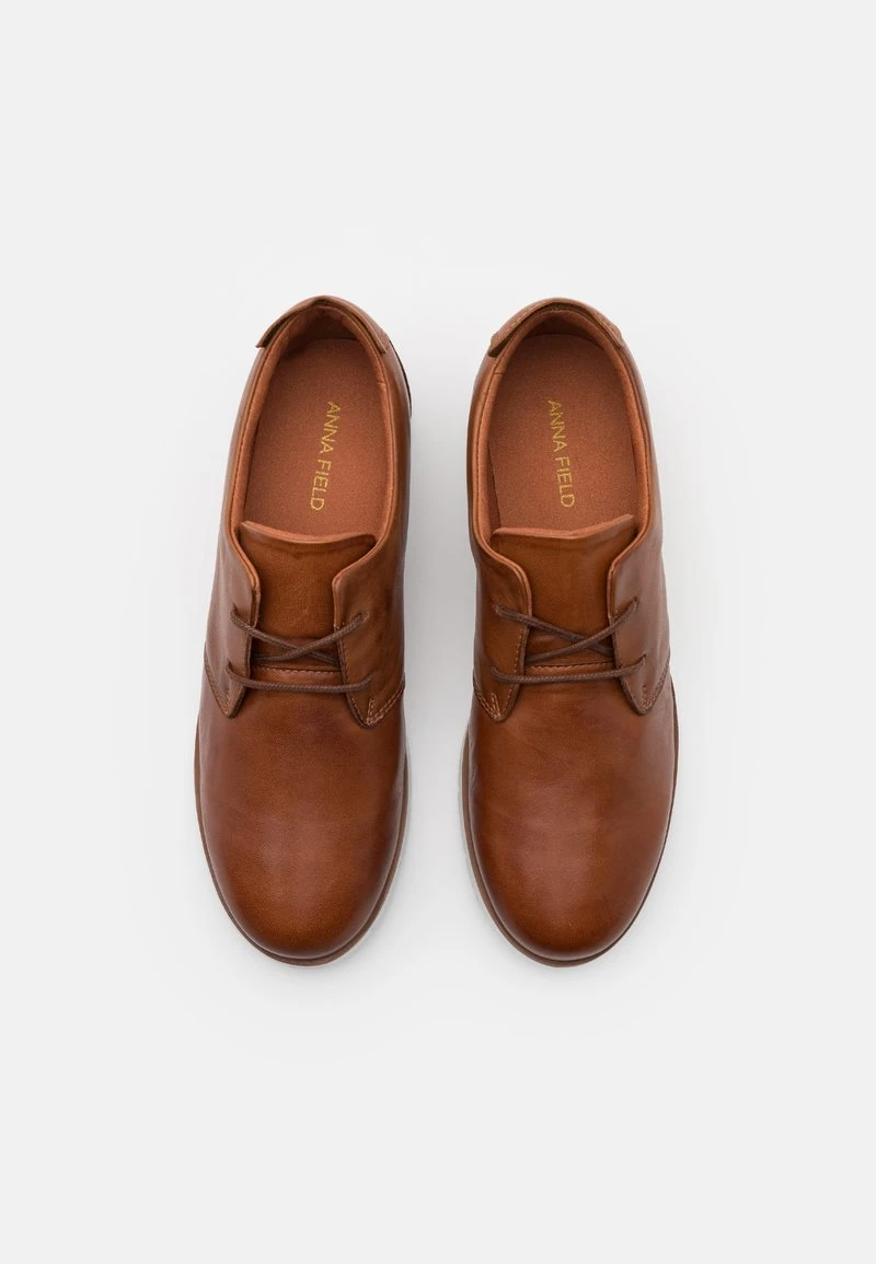 Mejor precio 👍 Anna Field LEATHER - Zapatos Con Cordones - Cognac, Mujer 🤩 8 Mejor precio 👍 Anna Field LEATHER - Zapatos Con Cordones - Cognac, Mujer 🤩 - Imagen 6