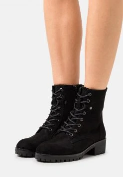 Las mejores reseñas de 🔥 Anna Field Botines Con Cordones - Black, Mujer 🎉