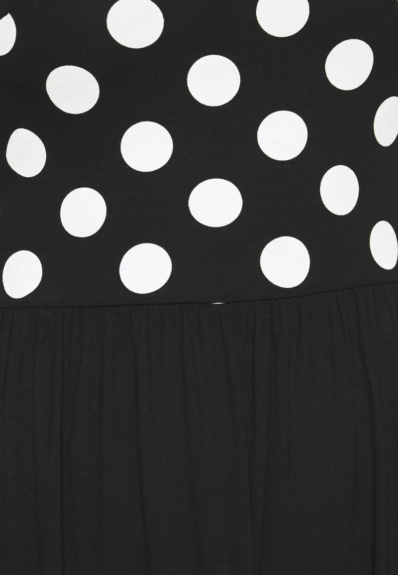 Venta al por mayor ✔️ Anna Field BOAT NECK PRINT 😍 DRESS WITH SOLID 💯 SKIRT - Vestido Ligero - Black/white, Mujer ❤️ 8 Venta al por mayor ✔️ Anna Field BOAT NECK PRINT 😍 DRESS WITH SOLID 💯 SKIRT - Vestido Ligero - Black/white, Mujer ❤️ - Imagen 6