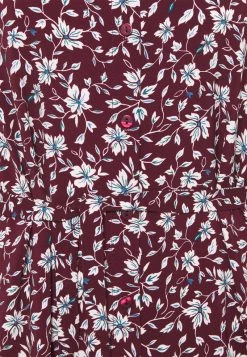 Venta al por mayor ❤️ Anna Field Vestido Camisero - Bordeaux/white, Mujer 🧨 -Fashionize Ventas 03dbaa246a0d413787d8d45d095caa6a