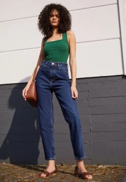 Lo mas barato ✔️ Anna Field Vaqueros Pitillo - Dark Blue Denim, Mujer 👍