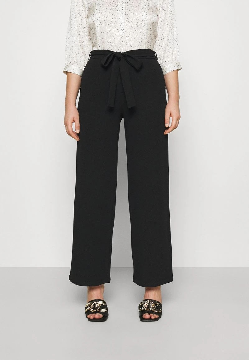 Venta al por mayor ❤️ Anna Field Belted Wide Leg Trousers - Pantalones - Black, Mujer ✔️ 3 Venta al por mayor ❤️ Anna Field Belted Wide Leg Trousers - Pantalones - Black, Mujer ✔️