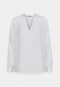 mejor venta 🧨 Anna Field Camiseta De Manga Larga - White, Mujer ❤️