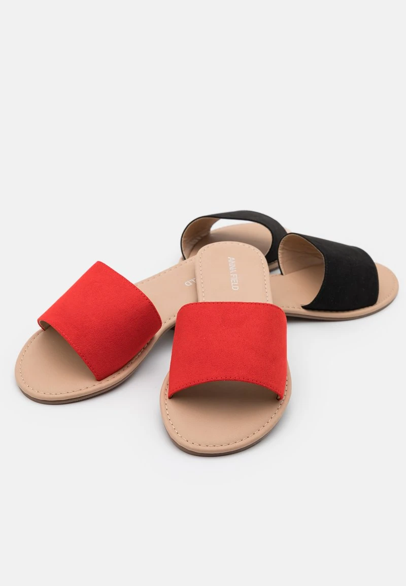 Comprar 🛒 Anna Field 2 PACK - Sandalias Planas - Black/red, Mujer 🧨 8 Comprar 🛒 Anna Field 2 PACK - Sandalias Planas - Black/red, Mujer 🧨 - Imagen 6