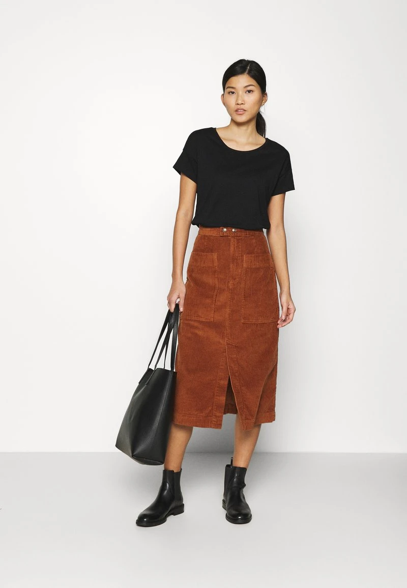 Para estrenar ⭐ Anna Field Camiseta Básica - Black, Mujer ⌛ 4 Para estrenar ⭐ Anna Field Camiseta Básica - Black, Mujer ⌛ - Imagen 2