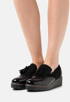 Presupuesto 👏 Anna Field Mocasines - Black, Mujer 🔥