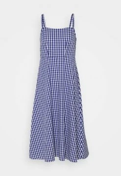 Toma de corriente 🔔 Anna Field Vestido Informal - Blue/white, Mujer 🛒