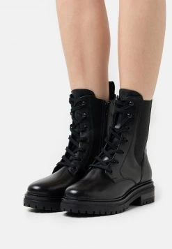 Venta express 😉 Anna Field LEATHER - Botines Con Plataforma - Black, Mujer 🤩