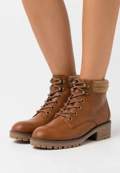 Mejor precio ⌛ Anna Field WINTER BOOT - Botines Bajos - Cognac, Mujer 😉