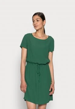 Cupón ✨ Anna Field WOVEN DRESS BASIC TUNNEL - Vestido Informal - Green, Mujer 🧨