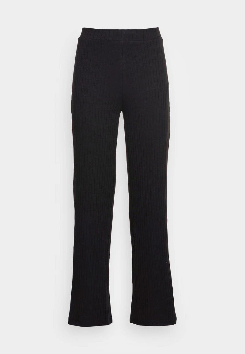 Venta express ⌛ Anna Field RIBBED WIDE LEG TROUSERS - Pantalones - Black, Mujer ⭐ 6 Venta express ⌛ Anna Field RIBBED WIDE LEG TROUSERS - Pantalones - Black, Mujer ⭐ - Imagen 4