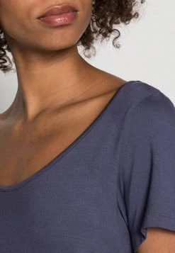 Para estrenar ⌛ Anna Field Camiseta Básica - Blue, Mujer 😀 -Fashionize Ventas 13d1ab3fb7b14e25a9afe6ecf649b198