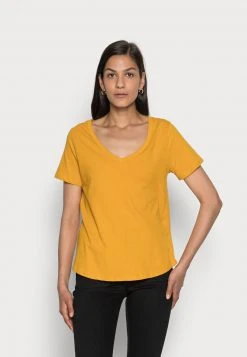 Gran venta ✔️ Anna Field Camiseta Básica - Yellow, Mujer 👍