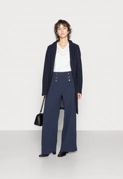 Las mejores reseñas de 😍 Anna Field BUTTON WAIST WIDE LEG PANTS - Pantalones - Dark Blue, Mujer ⭐ -Fashionize Ventas 1ab56a6f61fe428d8ea13012a6fed5f9