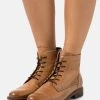 Mejor precio 😍 Anna Field LEATHER - Botines Con Cordones - Cognac, Mujer 🔔 -Fashionize Ventas 1bee43e63ee1497190580f527aca46f1