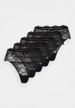 Toma de corriente 💯 Anna Field 5PP HIGH RISE LACE THONG - Tanga - Black, Mujer ✨ -Fashionize Ventas 1d7323e8540d4a6dba0ff1fa79eb0047