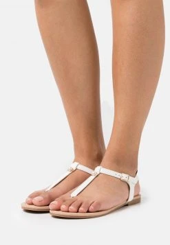 Descuento ⌛ Anna Field ✨ Sandalias De Dedo - White, Mujer ⌛