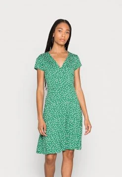Descuento 🥰 Anna Field Vestido Ligero - Green/white, Mujer ⭐