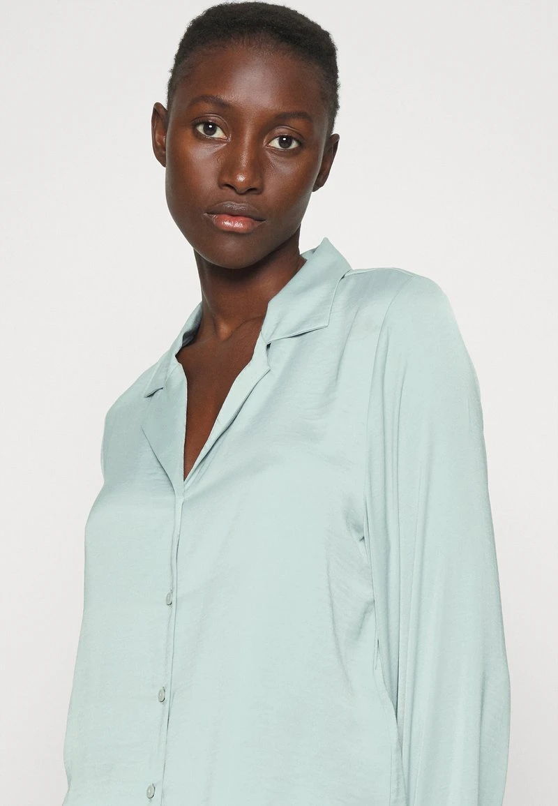 Lo mas barato 😉 Anna Field 🥰 HAMMERED SATIN PJ SET - Pijama - Green, Mujer ✨ 7 Lo mas barato 😉 Anna Field 🥰 HAMMERED SATIN PJ SET - Pijama - Green, Mujer ✨ - Imagen 5