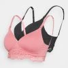 Toma de corriente ✔️ Anna Field 2PACK LACE MATERNITY BRA - Sujetador Básico - Black/pink, Mujer ❤️ -Fashionize Ventas 21cb4518fb0a492aa1be7cf98f269ce6