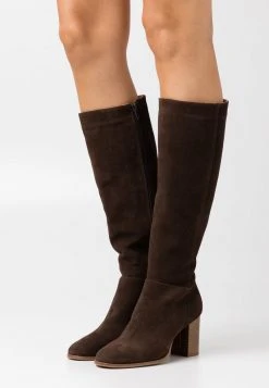 Nuevo ⌛ Anna Field LEATHER - Botas - Brown, Mujer 😀