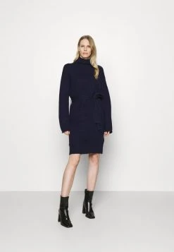 Venta al por mayor 👏 Anna Field Vestido De Punto - Dark Blue, Mujer ⌛