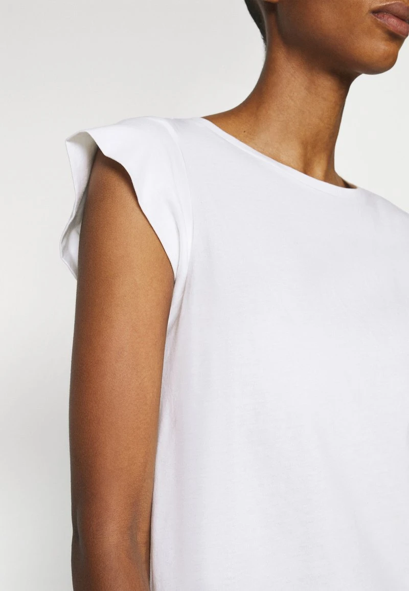 mejor venta ✨ Anna Field Camiseta Básica - White, Mujer ✔️ 7 mejor venta ✨ Anna Field Camiseta Básica - White, Mujer ✔️ - Imagen 5