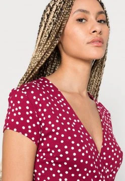 Mejor precio 😍 Anna Field Vestido Ligero - Dark Red/white, Mujer 🎁 -Fashionize Ventas 24b3d6d865fa4ffab4ad31a3d4d79510