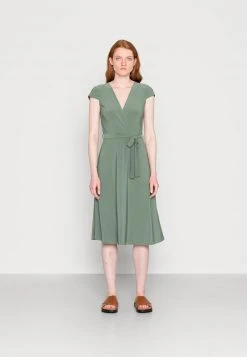 Promoción 🥰 Anna Field Vestido Ligero - Green, Mujer 👍