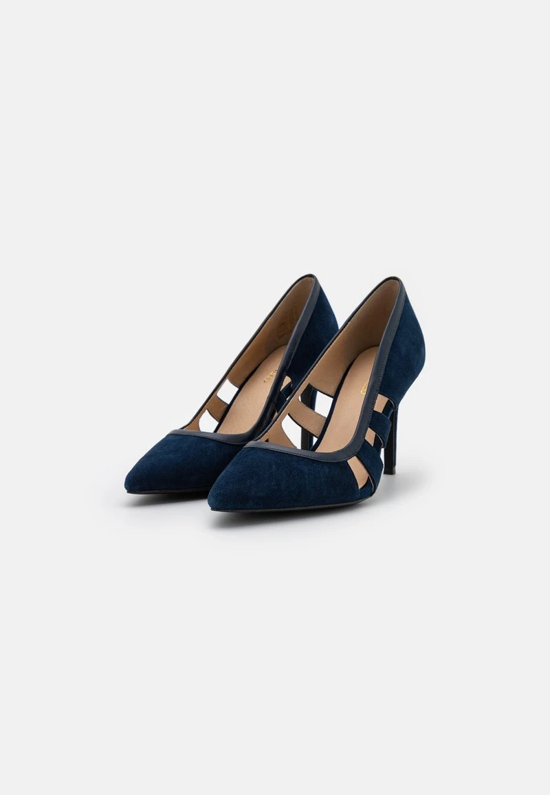 Nuevo ⌛ Anna Field LEATHER - Tacones - Dark Blue, Mujer ⭐ 5 Nuevo ⌛ Anna Field LEATHER - Tacones - Dark Blue, Mujer ⭐ - Imagen 3