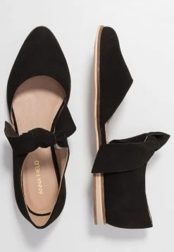 Comprar ⭐ Anna Field LEATHER ANKLE STRAP BALLET PUMPS - Bailarinas Con Hebilla - Black, Mujer 👏 -Fashionize Ventas 26b6a45f8c4b4417951291e8828192d4