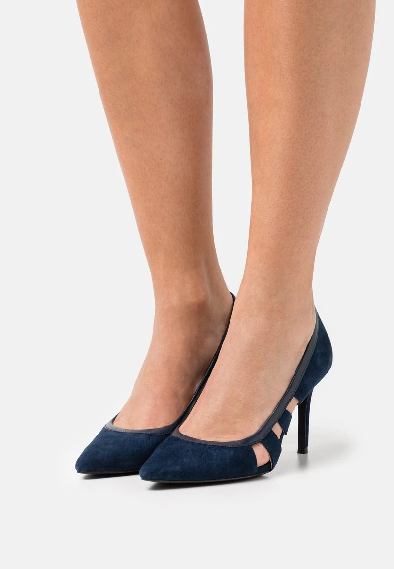 Nuevo ⌛ Anna Field LEATHER - Tacones - Dark Blue, Mujer ⭐ 3 Nuevo ⌛ Anna Field LEATHER - Tacones - Dark Blue, Mujer ⭐