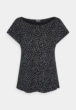 Promoción ✨ Anna Field Camiseta Estampada - Black, Mujer ❤️