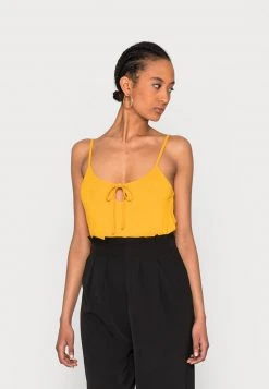 Mejor precio 🤩 Anna Field Top - Dark Yellow, Mujer ✨