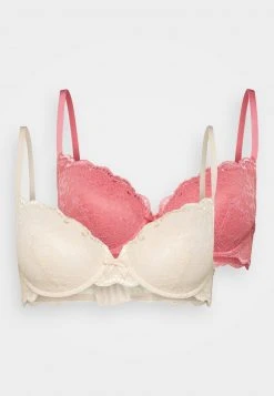 Lo mas barato 🛒 Anna Field 2 PACK LACE T SHIRT BRA - Sujetador Con Aros - Pink, Mujer 👍 -Fashionize Ventas 2c71be9663784635a9343fbc5f2aa140