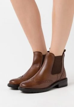Cupón ❤️ Anna Field LEATHER - Botines - Cognac, Mujer ⌛
