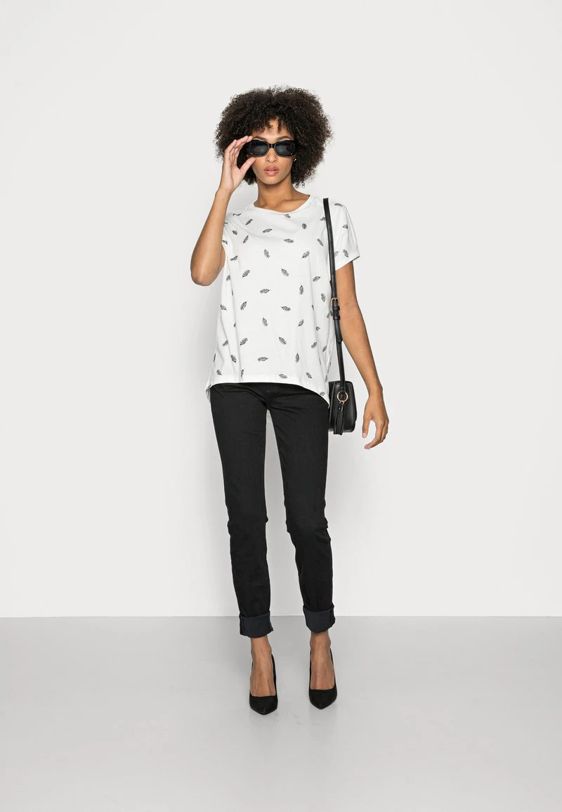 Venta express 🔔 Anna Field MANDALA FEATHER TEE - Camiseta Estampada - White, Mujer ✨ 4 Venta express 🔔 Anna Field MANDALA FEATHER TEE - Camiseta Estampada - White, Mujer ✨ - Imagen 2