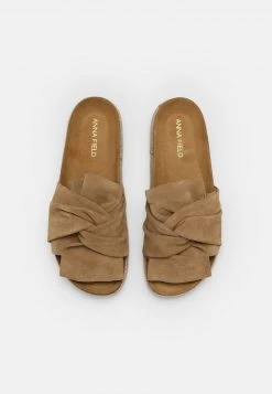 Mejor trato ❤️ Anna Field COMFORT LEATHER - Pantuflas - Beige, Mujer 👍 -Fashionize Ventas 2f3fa14113d346aa8ef3f3749a968240