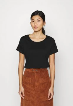 Para estrenar ⭐ Anna Field Camiseta Básica - Black, Mujer ⌛