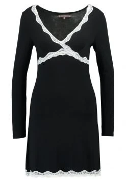 Nuevo ✔️ Anna Field HEIDI LONG SLEEVES VISCOSE NIGHTDRESS - Camisón - Black, Mujer 🔔 -Fashionize Ventas 32fa00dfae104f94a6dcda686bd2fdf8