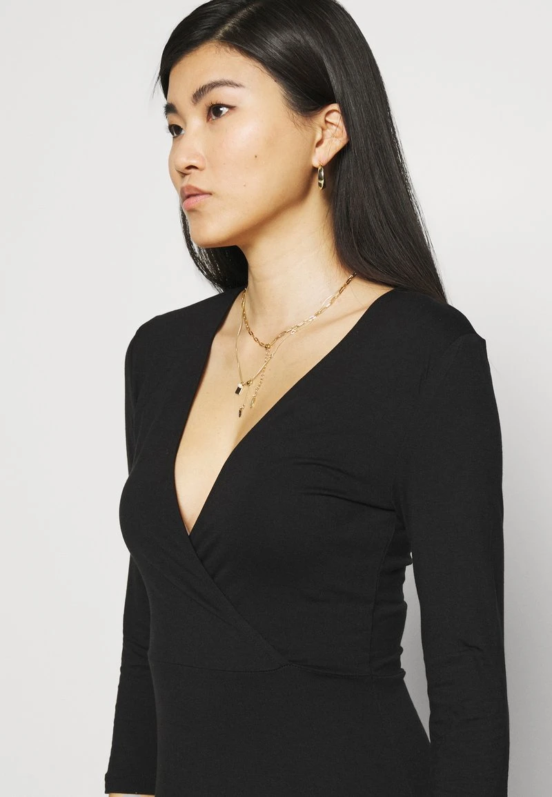 10 mejores 🔔 Anna Field Quarter Sleeves Wrap Mini Dress - Vestido Ligero - Black, Mujer 🌟 8 10 mejores 🔔 Anna Field Quarter Sleeves Wrap Mini Dress - Vestido Ligero - Black, Mujer 🌟 - Imagen 6