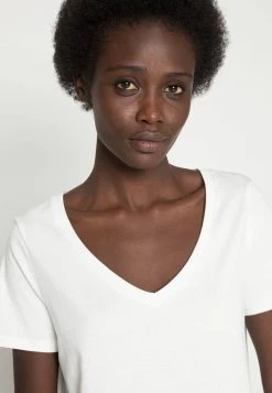 Toma de corriente 🔔 Anna Field Camiseta Básica - White, Mujer ⌛ -Fashionize Ventas 391a350ce6ca453991a71e71d7677084