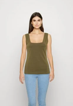 Presupuesto 🧨 Anna Field Top - Khaki, Mujer ⌛