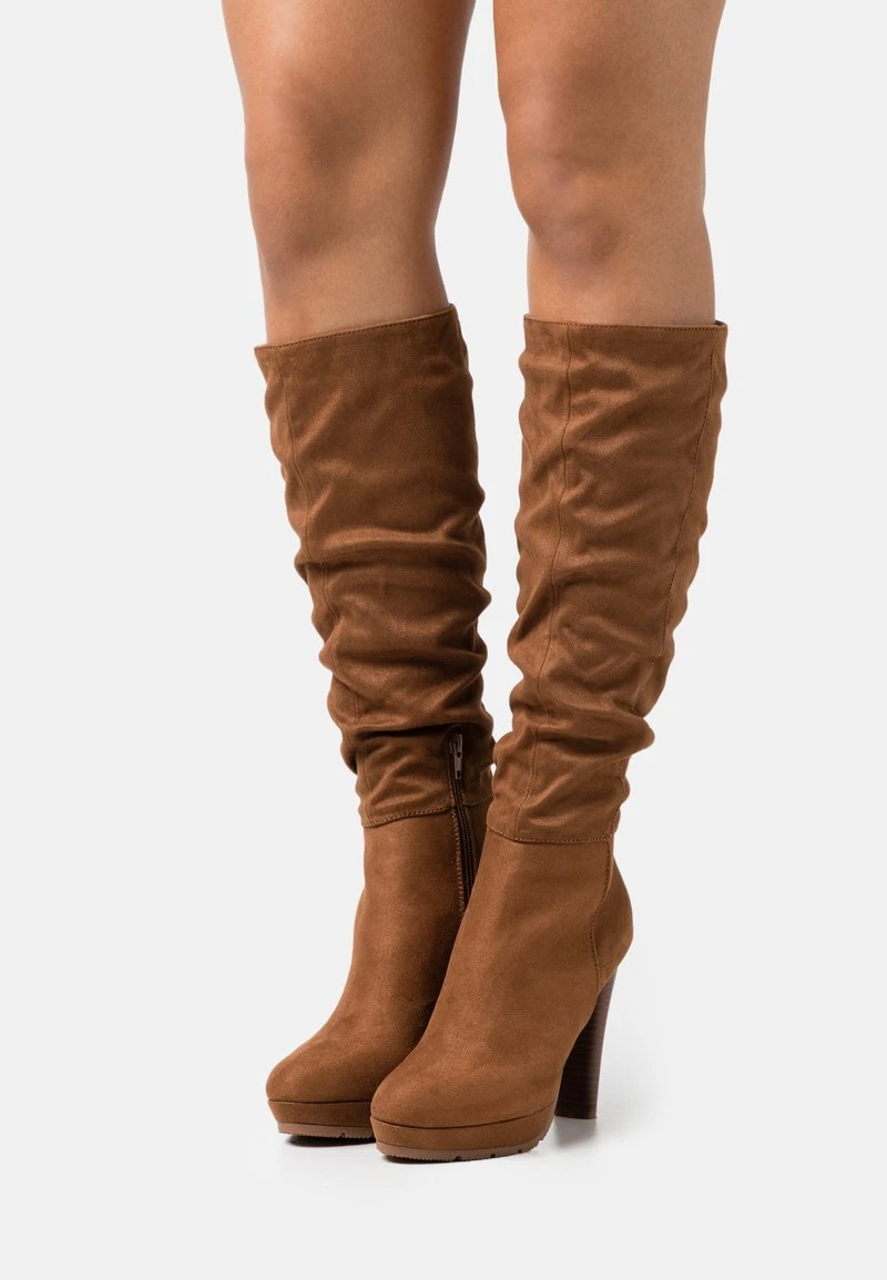 mejor venta 🌟 Anna Field Botas De Tacón - Cognac, Mujer 😉 3 mejor venta 🌟 Anna Field Botas De Tacón - Cognac, Mujer 😉