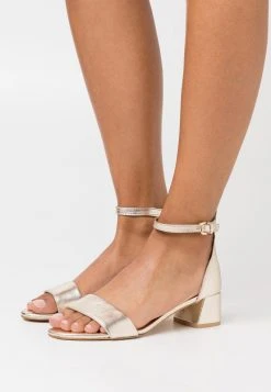 Nuevo ✨ Anna Field LEATHER - 🛒 Sandalias - Gold, Mujer ✨