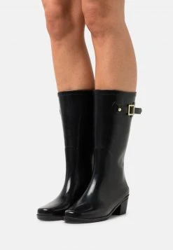 Nuevo ⌛ Anna Field Botas De Agua - Black, Mujer 🎉