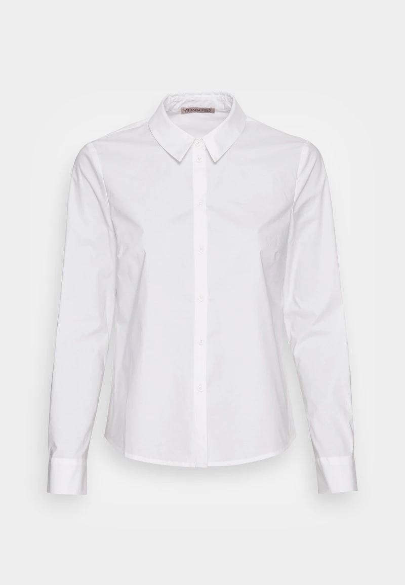 Nuevo 😉 Anna Field BUSINESS REGULAR - Camisa - White, Mujer ⌛ 6 Nuevo 😉 Anna Field BUSINESS REGULAR - Camisa - White, Mujer ⌛ - Imagen 4