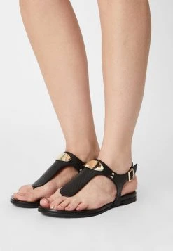 Presupuesto ✨ Anna Field Sandalias De Dedo - Black, Mujer 👍