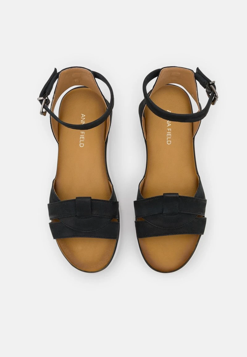 Toma de corriente 🌟 Anna Field COMFORT LEATHER - 🛒 Sandalias Con Plataforma - Black, Mujer ⌛ 8 Toma de corriente 🌟 Anna Field COMFORT LEATHER - 🛒 Sandalias Con Plataforma - Black, Mujer ⌛ - Imagen 6