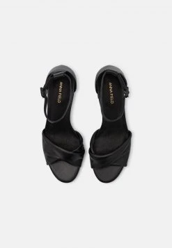 Venta al por mayor 🧨 Anna Field LEATHER - 🤩 Sandalias - Black, Mujer ❤️ -Fashionize Ventas 491799507bb94d658e82789165e3c266